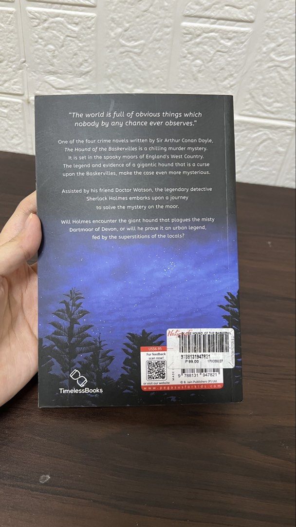 THE HOUND OF THE BASKERVILLES (Category: Storybooks) located in Cavite. Submitted by meshi_ (Listing ID 1455632008, Image 2). Description: .