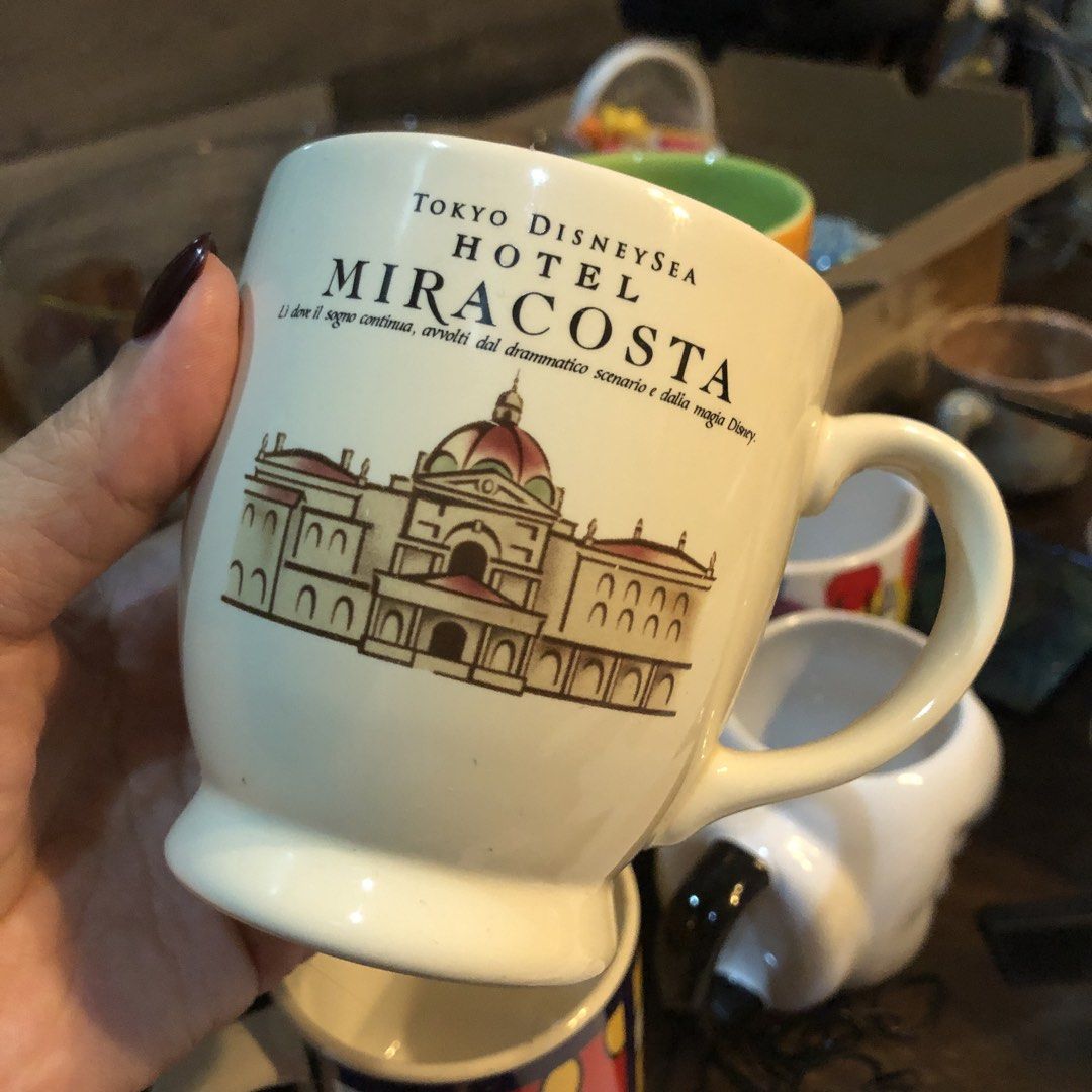 TOKYO DISNEY SEA CERAMIC COFFEE MUG (Category: Coffee & Tea Tableware) located in Quezon City. Submitted by kitsune.treasures (Listing ID 1455603887, Image 2). Description: Unused. Good as new. *First to pay policy! *1 day reservation only. Failure to pay on time, auto cancel. 📍Quezon City * MOD: J&T | Lalamove * MOP: GCASH | BPI 📦ON HAND AND READY TO SHIP! CONDITION: WHAT YOU SEE IS WHAT YOU GET. Dimensions: Kindly check the photos for the act