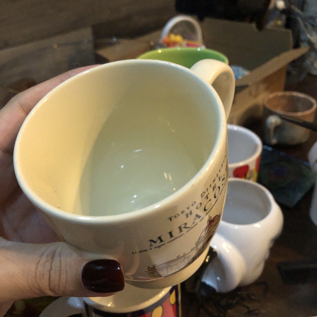TOKYO DISNEY SEA CERAMIC COFFEE MUG (Category: Coffee & Tea Tableware) located in Quezon City. Submitted by kitsune.treasures (Listing ID 1455603887, Image 3). Description: Unused. Good as new. *First to pay policy! *1 day reservation only. Failure to pay on time, auto cancel. 📍Quezon City * MOD: J&T | Lalamove * MOP: GCASH | BPI 📦ON HAND AND READY TO SHIP! CONDITION: WHAT YOU SEE IS WHAT YOU GET. Dimensions: Kindly check the photos for the act