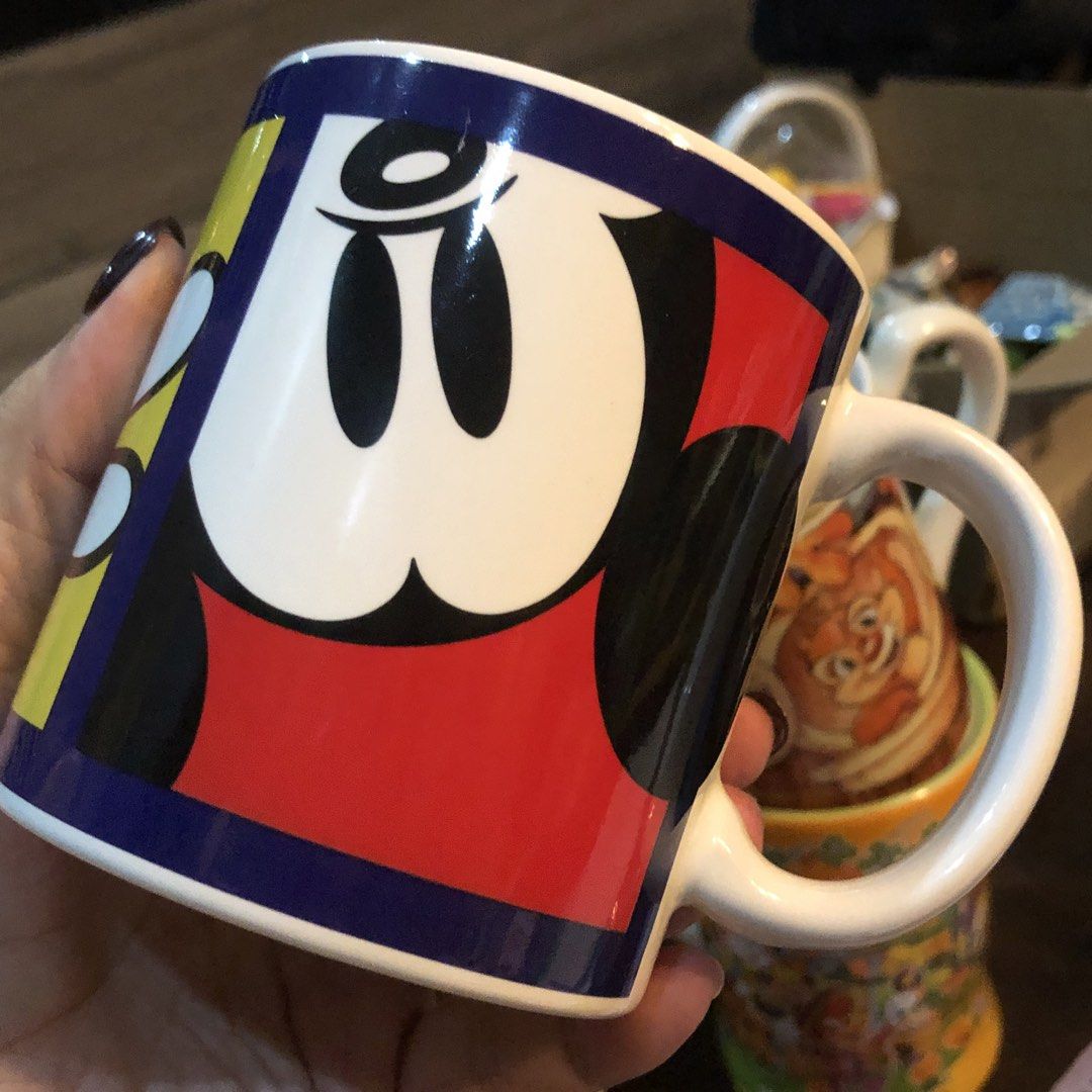 TOKYO DISNEYLAND MICKEY MOUSE CERAMIC COFFEE MUG (Category: Coffee & Tea Tableware) located in Quezon City. Submitted by kitsune.treasures (Listing ID 1455604375, Image 3). Description: *First to pay policy! *1 day reservation only. Failure to pay on time, auto cancel. 📍Quezon City * MOD: J&T | Lalamove * MOP: GCASH | BPI 📦ON HAND AND READY TO SHIP! CONDITION: WHAT YOU SEE IS WHAT YOU GET. Dimensions: Kindly check the photos for the actual meas