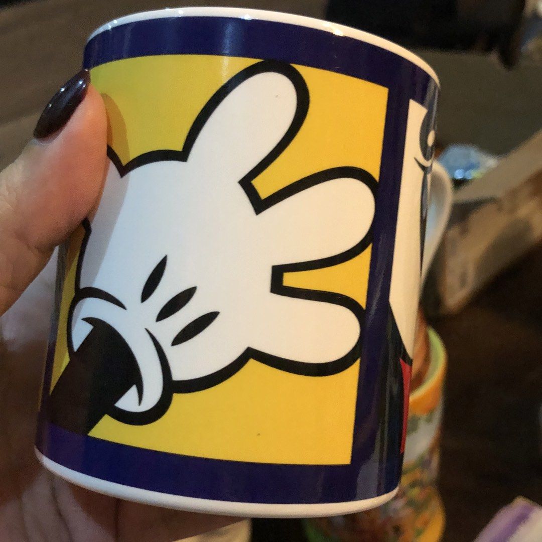 TOKYO DISNEYLAND MICKEY MOUSE CERAMIC COFFEE MUG (Category: Coffee & Tea Tableware) located in Quezon City. Submitted by kitsune.treasures (Listing ID 1455604375, Image 2). Description: *First to pay policy! *1 day reservation only. Failure to pay on time, auto cancel. 📍Quezon City * MOD: J&T | Lalamove * MOP: GCASH | BPI 📦ON HAND AND READY TO SHIP! CONDITION: WHAT YOU SEE IS WHAT YOU GET. Dimensions: Kindly check the photos for the actual meas