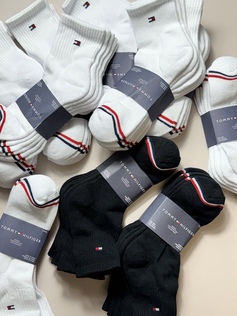 Tommy hilfiger 3 pair socks ( white only ) (Category: Socks) located in Valenzuela. Submitted by markailandco. (Listing ID 1455654275, Image 1). Description: Brandnew 3 pair.