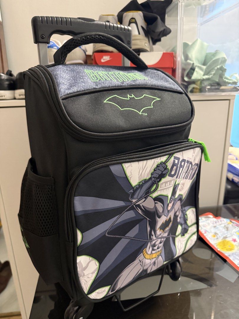 Trolley backpack (Category: Backpacks) located in Pasig City. Submitted by mommymae3 (Listing ID 1455501750, Image 1). Description: Used twice Rfs: The school preferred smaller bags so it can fit their cubby hole. Original price is 3k.