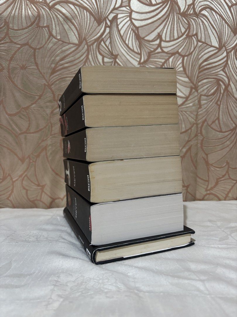 Twilight Saga Books Set by Stephenie Meyer (Category: Storybooks) located in Manila. Submitted by rosewood.collectionz (Listing ID 1455618728, Image 2). Description: - Complete set of The Twilight Saga by Stephenie Meyer - Includes: Twilight, New Moon, Eclipse, Breaking Dawn, and Midnight Sun - Bonus: The Short Second Life of Bree Tanner - All books are paperback - Ideal for fans of the series.