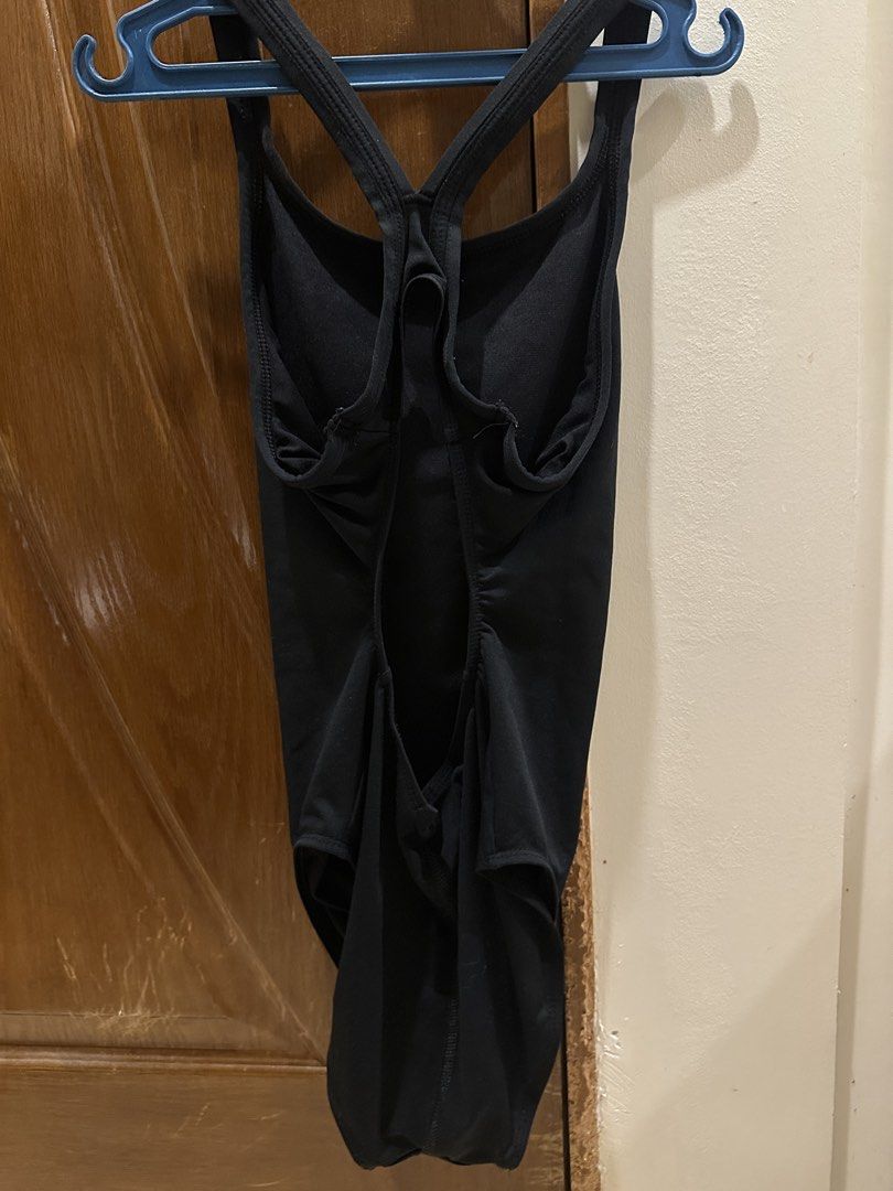 TYR Black One-Piece Swimsuit (Category: Bikinis & Swimsuits) located in Davao. Submitted by sewee (Listing ID 1455639711, Image 2). Description: - TYR black one-piece swimsuit - Racerback design for optimal movement - Comfortable fit, perfect for swimming and training - Features iconic TYR logo on the front - Stylish cutout design on the back - fits 36 bust 27-30 waist.