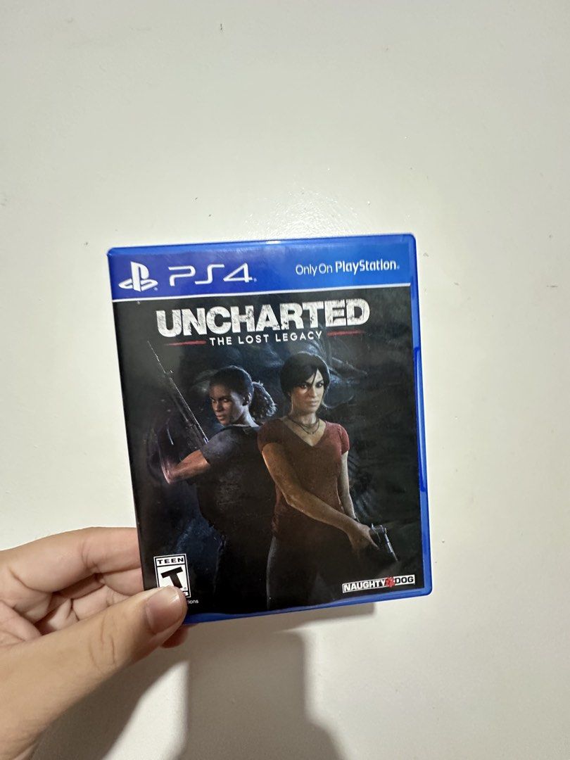 Uncharted: The Lost Legacy PS4 Game (Category: PlayStation) located in Las Pinas. Submitted by treyyywayyy (Listing ID 1455641661, Image 1). Description: - Uncharted: The Lost Legacy for PlayStation 4 - Includes Uncharted 4: Multiplayer - Includes Uncharted: Survival - Rated Teen - Exciting action-adventure gameplay.