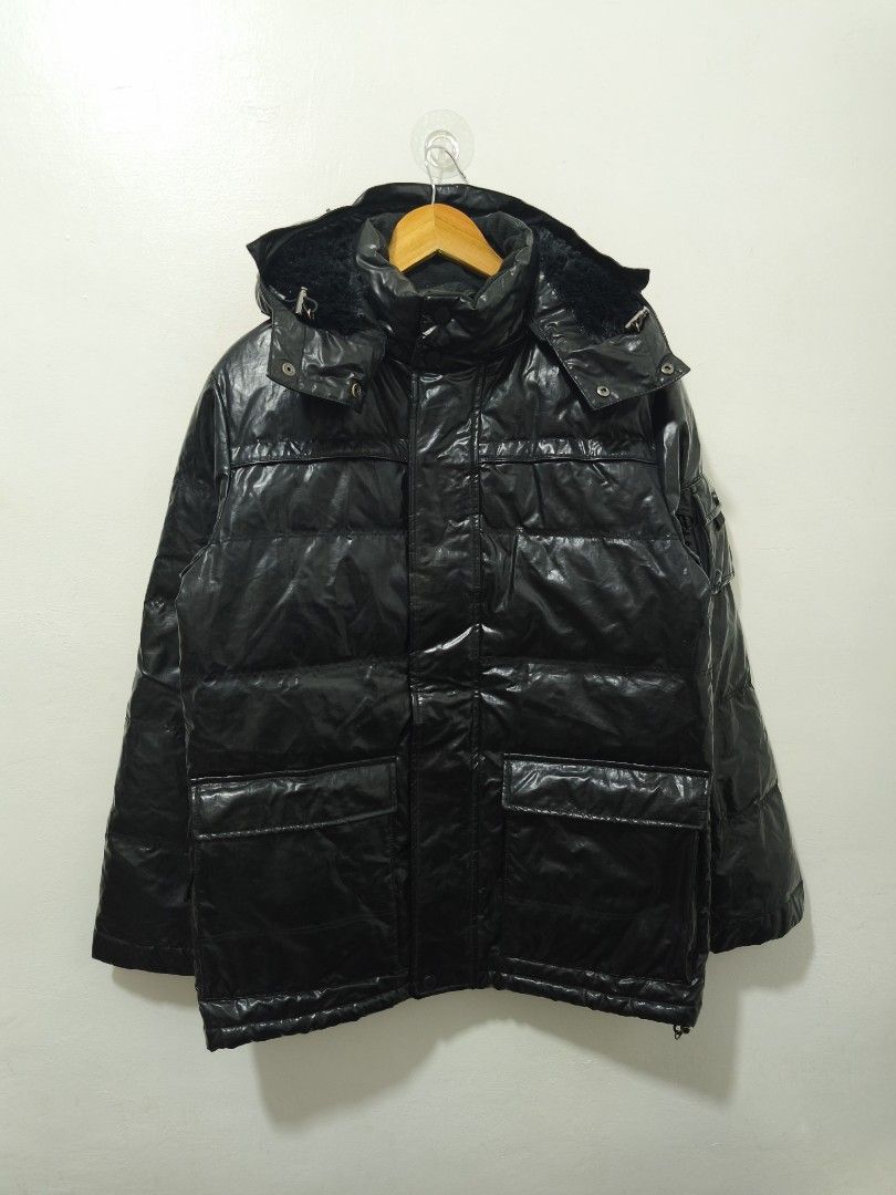 Uniqlo Black Down Puffer Jacket Men Medium (Category: Coats, Jackets and Outerwear) located in Balanga. Submitted by winterlab_ph (Listing ID 1455615544, Image 2). Description: Code: A575 Width: 22.5 Length: 27.5 Shoulders: 18 Sleeves: 24.5.