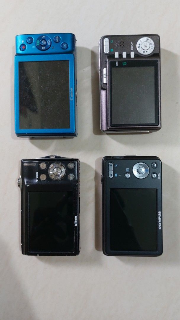 Untested Digital Camera /Canon, Nikon, Olympus, Sanyo (Category: Cameras) located in Quezon City. Submitted by christopher.torio18 (Listing ID 1455538833, Image 2). Description: Untested Cameras Considered as deffective for parts or restore No battery and memory card Take all for Only 3,000 800 per piece.