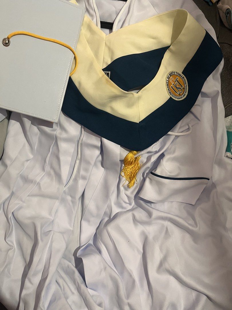 UST SHS TOGA F (Category: Dresses) located in Manila. Submitted by yanaialm (Listing ID 1455612904, Image 2). Description: Used once Has stains seen in the picture.