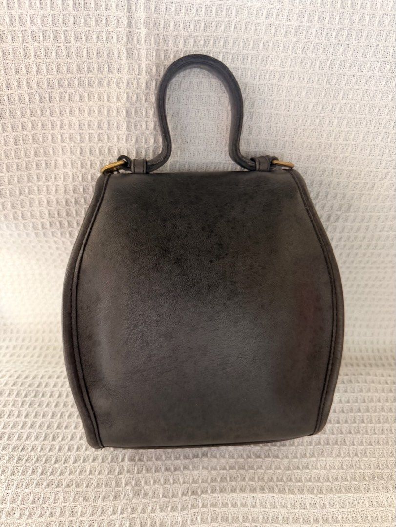 Vintage Coach Derby Bag (Category: Luxury Bags & Wallets) located in Talisay. Submitted by lovedbyjane.go (Listing ID 1455516626, Image 2). Description: - authentic - (prior year 1994) made in the united states - in good vintage condition, with spots and already treated with distilled vinegar - replaced coach hangtag - a rare vintage coach piece nowadays .