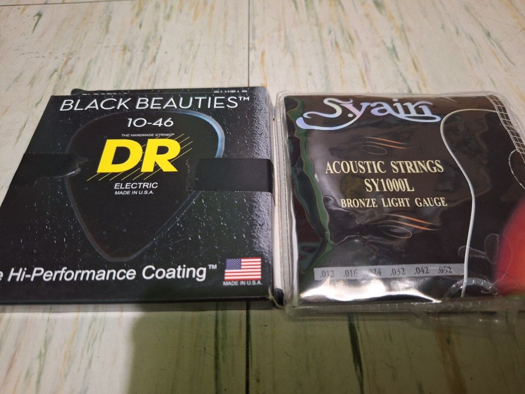 Guitar strings (Category: Musical Instruments) located in Mabalacat. Submitted by jhaycore05 (Listing ID 1455628896, Image 2). Description: Vox Amplug ( bought from japan ) Pristine condition 1500 SOLD Dr strings (10-46 ) 500 S.yairi acoustic strings (12-52 ) 400 Can do shipping via j&t Shipping rates: 54 luzon 79 vizmin Mop: Gcash.