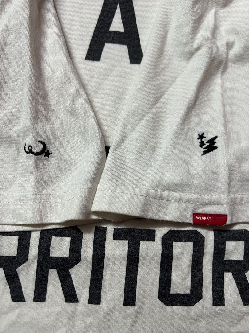 Wtaps (Category: Tshirts & Polo Shirts) located in Klang. Submitted by dismantleandsell (Listing ID 1455516765, Image 3). Description: Wtaps Size m Pit 19.5/26 Myr45 Klang 0182711990.