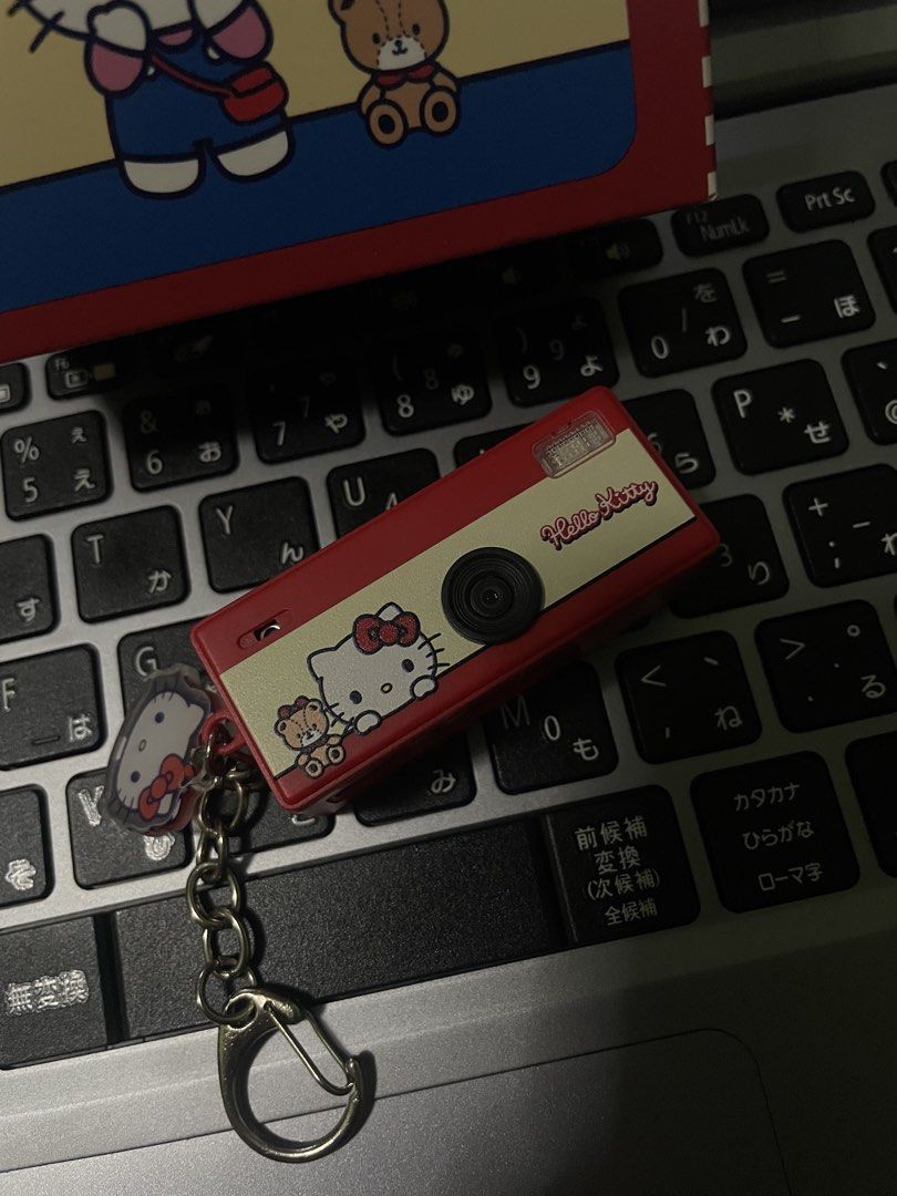 YASHICA Hello Kitty Funtastic Keychain Camera (Category: Cameras) located in Angat. Submitted by destash.and.declutter (Listing ID 1455608477, Image 1). Description: bought it last August 12, 2026 complete inclusions. except for the sticker sheet as I’ve used it already. tested only and turns out I don’t really like the output. 16GB micro SD is included (I bought it separately) 📍 Angat, Bulacan.