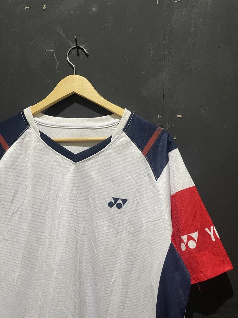 YONEX ACTIVE WEAR JERSEY (Category: Activewear) located in Davao. Submitted by tripgapprl (Listing ID 1455631149, Image 2). Description: Size: Medium to small Dimes: 20x27 Condition: 9/10 or better Need wash No major issue.