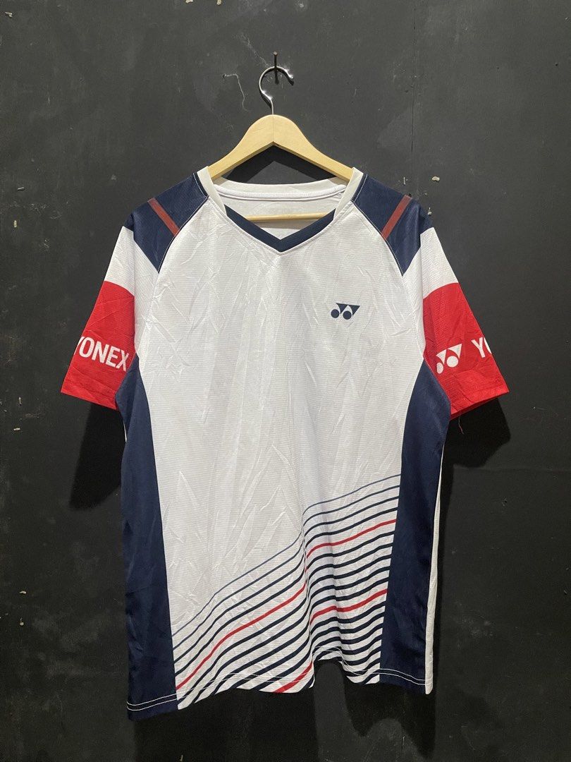 YONEX ACTIVE WEAR JERSEY (Category: Activewear) located in Davao. Submitted by tripgapprl (Listing ID 1455631149, Image 1). Description: Size: Medium to small Dimes: 20x27 Condition: 9/10 or better Need wash No major issue.