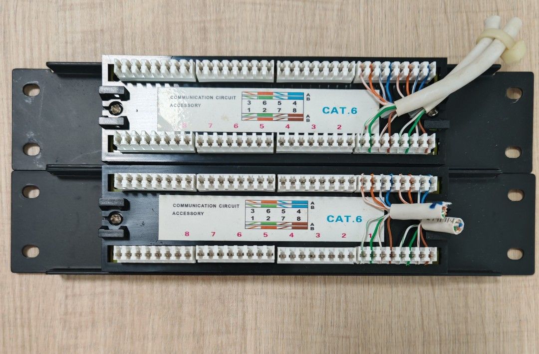 2x CAT.6 Network Patch Panel (Category: Networking) located in Kuala Lumpur. Submitted by myallaccessories (Listing ID 1455756727, Image 2). Description: - Selling 2 x CAT.6 Network Patch Panels - Ideal for organizing network cables.