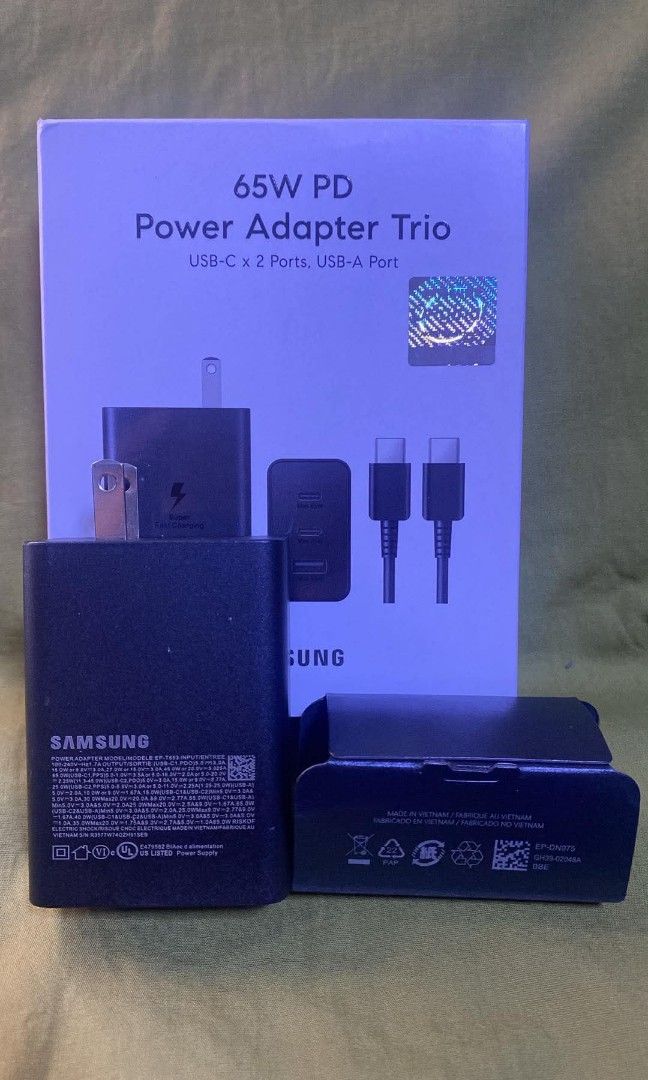 65W PD POWER ADAPTER & cable charger (Category: Chargers & Cables) located in Manila. Submitted by pricious (Listing ID 1455772683, Image 1). Description: .