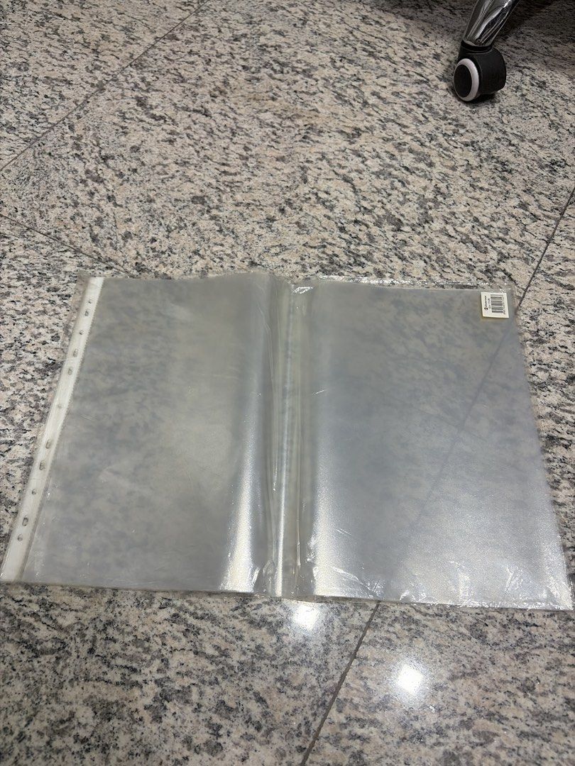 A3 folder (Category: Craft Supplies & Tools) located in Singapore. Submitted by iona17 (Listing ID 1455811189, Image 1). Description: Still bnip, used 2 pcs, can use for putting A3 poster. CTB the item.