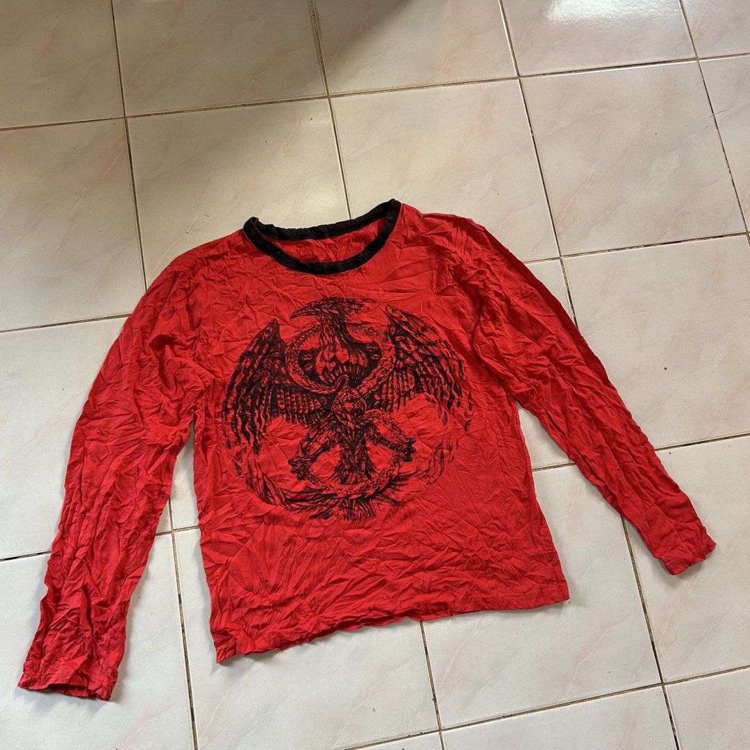 Affliction vibes ls 🔥 (Category: Activewear) located in Jinoba-an. Submitted by eegiboy (Listing ID 1455705253, Image 3). Description: wts: Random Affliction vibes longsleeve Size: Medium Dimes:20/24 Vgood condition needwash 480plussf dm me if interested thankyou.