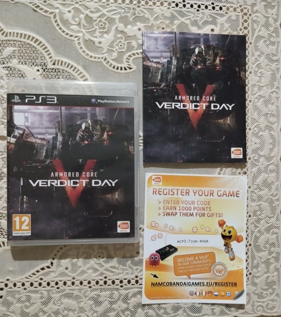 armored core verdict day ps3 region 2 (Category: PlayStation) located in Manila. Submitted by cruzivanpatrick (Listing ID 1455851846, Image 1). Description: ps3 games tested working see picture meet up lrt 1 abad santos station deliver kayo mag book g cash shipping payment first lbc or jrs thanks god bless po.