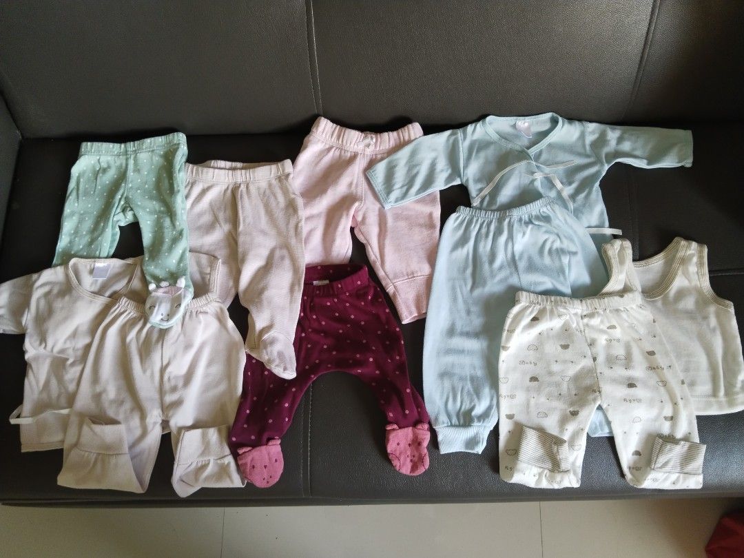 Baby pajamas and terno clothes (Category: Babies & Kids Fashion) located in Bulacan. Submitted by kc-preloved (Listing ID 1455741895, Image 1). Description: Baby pajamas (mostly Carter's) Terno clothes for sleepwear.