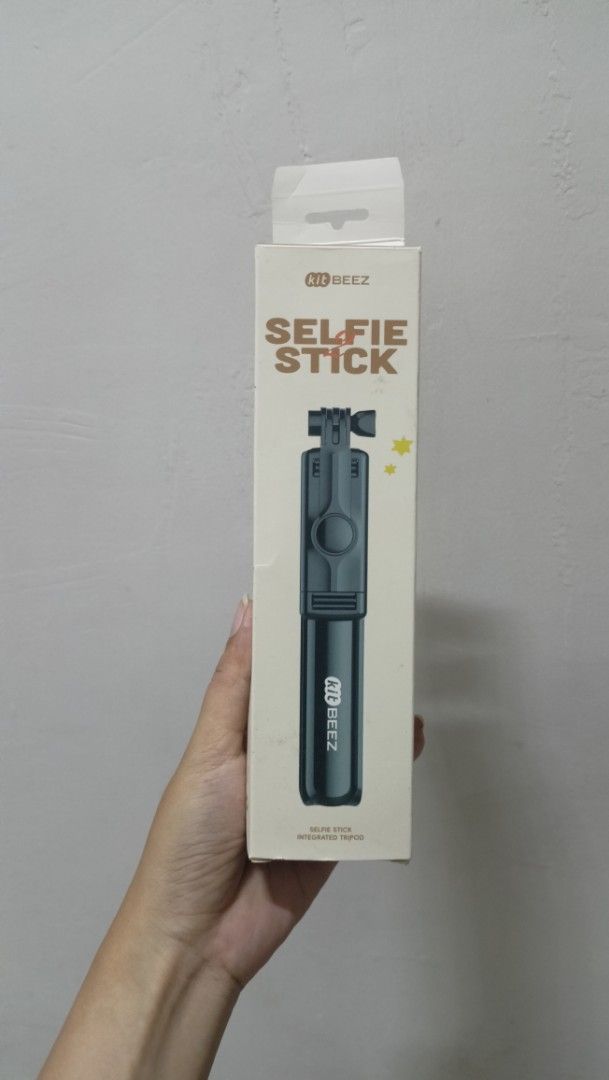 Bluetooth Selfie Stick Tripod (for camera/phone) (Category: Tripods & Monopods) located in Manila. Submitted by declutt3r_ (Listing ID 1455834631, Image 1). Description: bought on orange app (see last slide) - used once only - df/sf is c/o buyer - buy at your own risk rfs: declutter.