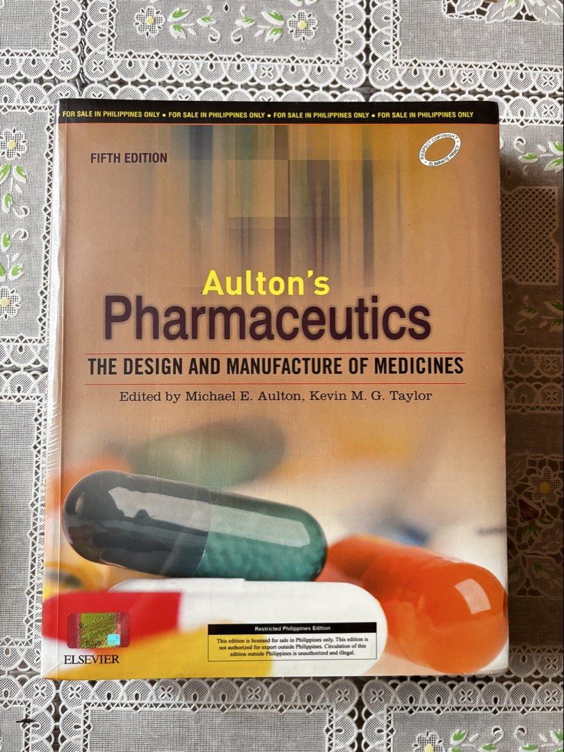 Brand New - Aulton’s Pharmaceutics 5th Edition (Category: Textbooks) located in San Pablo. Submitted by asilochelsea (Listing ID 1455719808, Image 1). Description: Brand New - Aulton’s Pharmaceutics Selling my BS Pharmacy books! RFS: Internship Funds - Still in sealed cover - No folds/write-ups/highlights - Can give you discount.