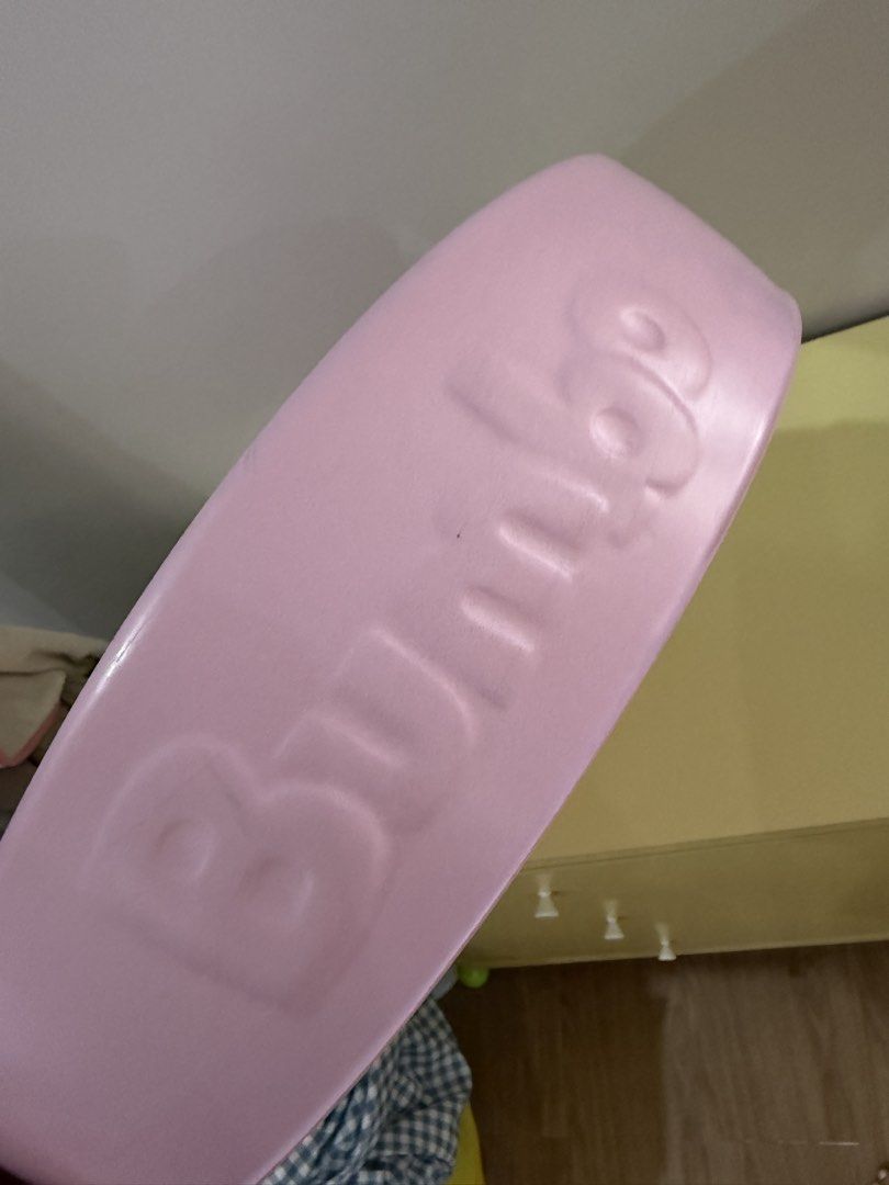 Bumbo Changing Pad Pink (Category: Changing Mats & Accessories) located in Mabalacat. Submitted by jastin17 (Listing ID 1455756177, Image 3). Description: - Pink Bumbo changing pad - Includes safety strap - Easy to clean and ergonomically shaped - Suitable for babies aged 0-18 months - Dimensions: 69cm x 43.5cm x 9.5cm.