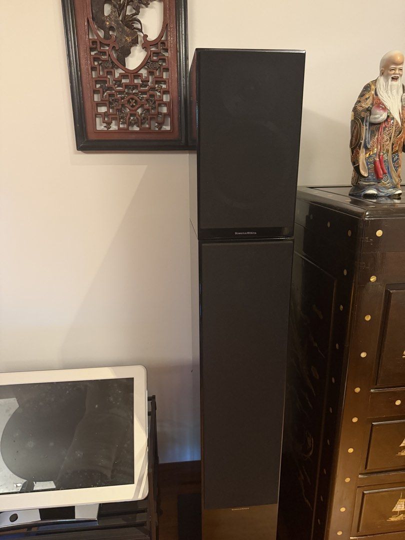 B&W Home Theater System (Category: Entertainment Systems & Smart Home Devices) located in Makati City. Submitted by imwinniewong (Listing ID 1455764378, Image 1). Description: LAST PRICE LISTED brought down from 120,000 Complete Bowers & Wilkins (B&W), Pre-owned and previously used as a home entertainment system. Selling because the setup is no longer being used. Includes: 2× B&W CM9 floorstanding speakers ₱65,000/pair 2× B&W CM5 bookshelf speake