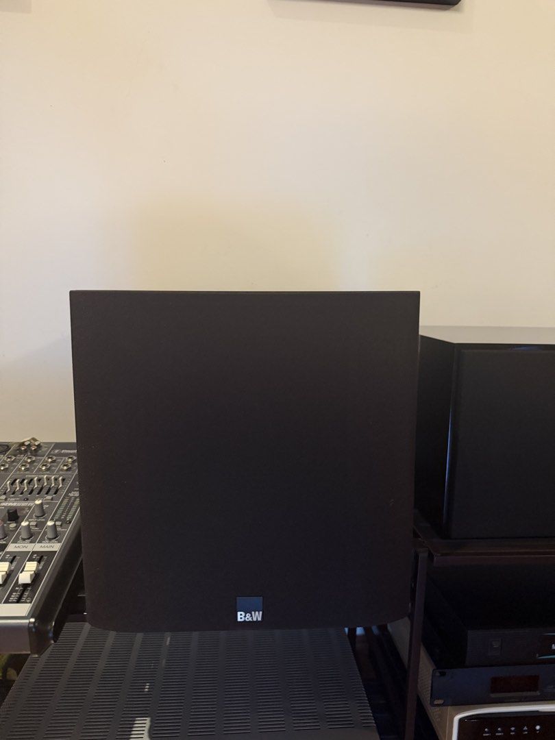 B&W Home Theater System (Category: Entertainment Systems & Smart Home Devices) located in Makati City. Submitted by imwinniewong (Listing ID 1455764378, Image 3). Description: LAST PRICE LISTED brought down from 120,000 Complete Bowers & Wilkins (B&W), Pre-owned and previously used as a home entertainment system. Selling because the setup is no longer being used. Includes: 2× B&W CM9 floorstanding speakers ₱65,000/pair 2× B&W CM5 bookshelf speake
