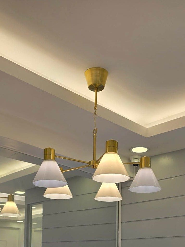 Chandelier Light (Category: Lighting) located in Manila. Submitted by linethreyes (Listing ID 1455681212, Image 1). Description: Details: 5 years old all furnitures all maintained. Selling only furnitures not the business ayumi Location ng storage philam las piñas All negotiable but we prefer yung all in kukunin Ideal for magoopen ng clinic, salon and other business Also for home and condo furnishing Lahat ng recliners and stool newly upholstered