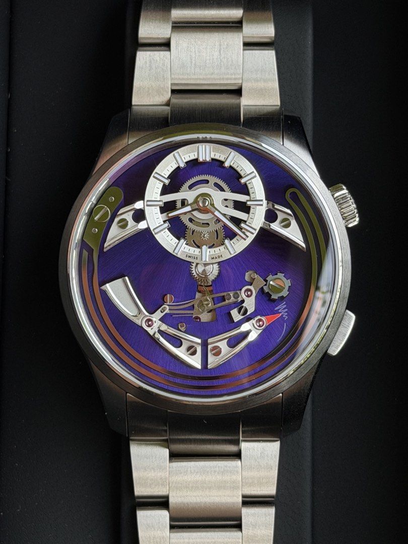 Christopher Ward C1 Bel Canto “Viola” Titanium (Category: Luxury Watches) located in Quezon City. Submitted by lucas_luxuries (Listing ID 1455719039, Image 3). Description: For sale/trade Christopher Ward C1 Bel Canto “Viola” Titanium ₱220,000 only • Reference: C01-41APT0-T00P0 • Condition: 9.5/10 • Inclusions: Box sleeve, Inner/Outer box, manuals, stickers, CW wash cloth, warranty card ETC • Date of purchased: January 2026 • Warranty until Janua