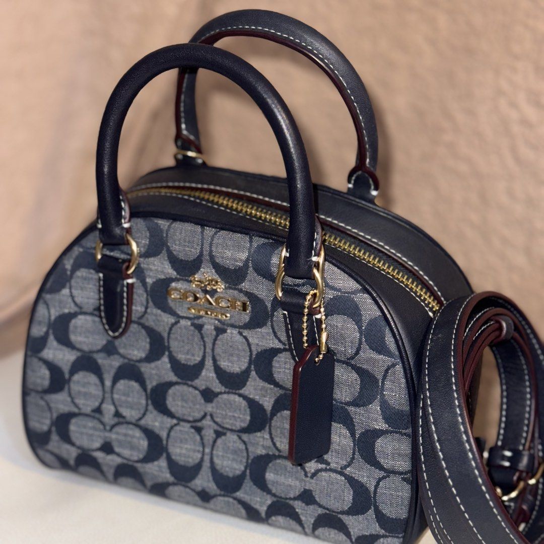Coach sydney satchel (Category: Luxury Bags & Wallets) located in Quezon City. Submitted by wanderlust.pinas (Listing ID 1455793319, Image 2). Description: PRELOVED for only P3500.00 only - C OACH SYDNEY SATCHEL 💙 (with thin strap) (limited edition color po noon/ discontinued color na ngayon) with minimal signs of usage only (pls see pics below) Can pass to brand new, no any issues pati hardware. For more details send a message Disclaimer Wander