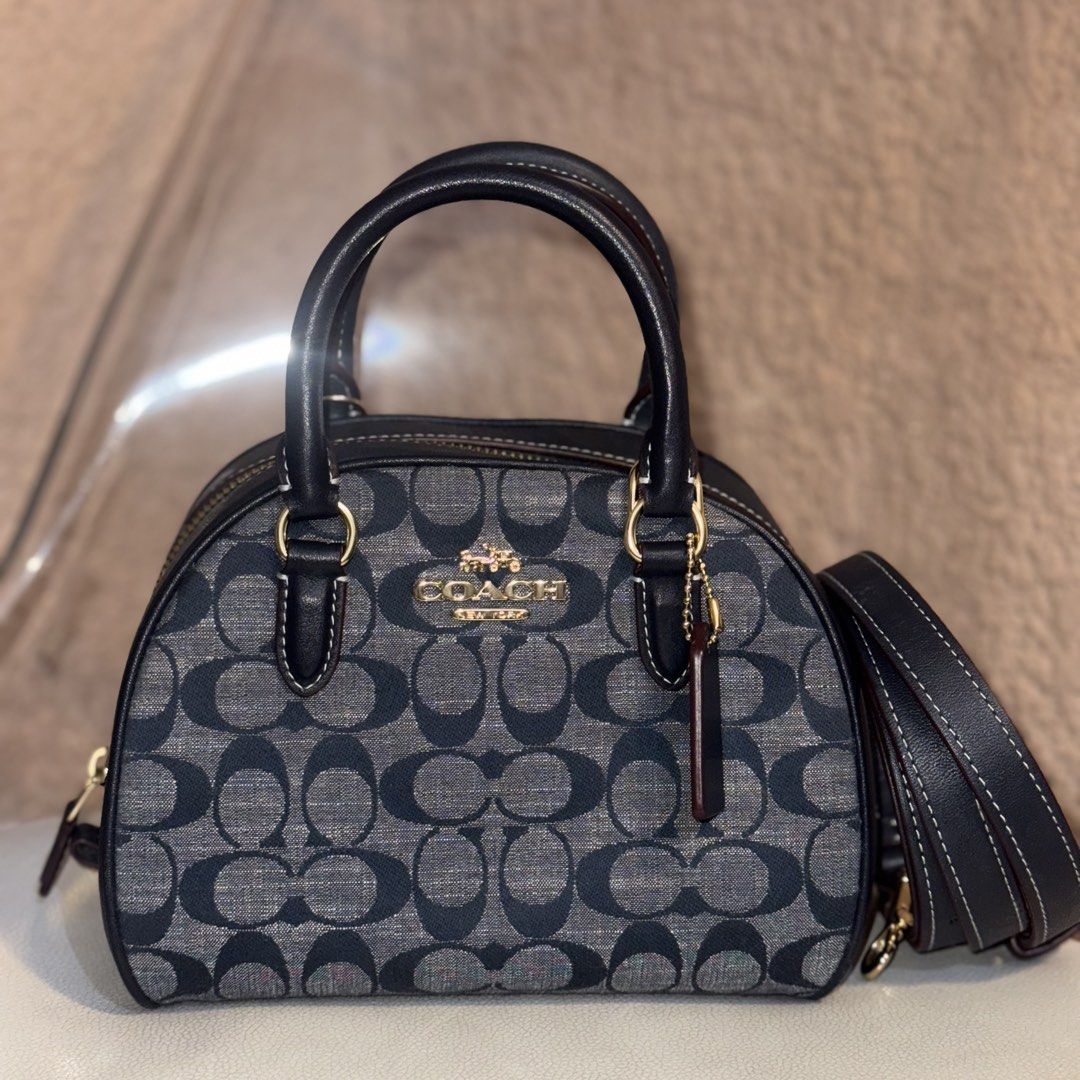 Coach sydney satchel (Category: Luxury Bags & Wallets) located in Quezon City. Submitted by wanderlust.pinas (Listing ID 1455793319, Image 1). Description: PRELOVED for only P3500.00 only - C OACH SYDNEY SATCHEL 💙 (with thin strap) (limited edition color po noon/ discontinued color na ngayon) with minimal signs of usage only (pls see pics below) Can pass to brand new, no any issues pati hardware. For more details send a message Disclaimer Wander