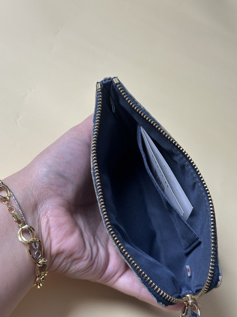 SALE💕Coach Wristlet - Denim (Category: Purses & Pouches) located in Balagtas. Submitted by venta.shop (Listing ID 1455812556, Image 3). Description: New and guaranteed original Coach wristlet denim - new release! Inclusion: care card and chip Can ship via J&T nationwide.
