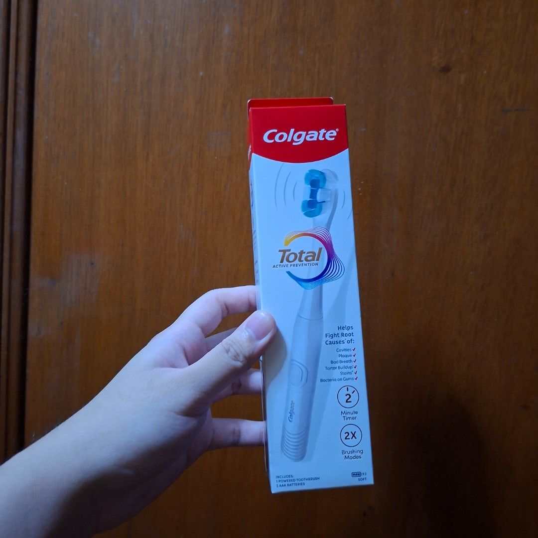 Colgate electric toothbrush (Category: Oral Care) located in Pasig City. Submitted by fast-ship (Listing ID 1455794150, Image 2). Description: .
