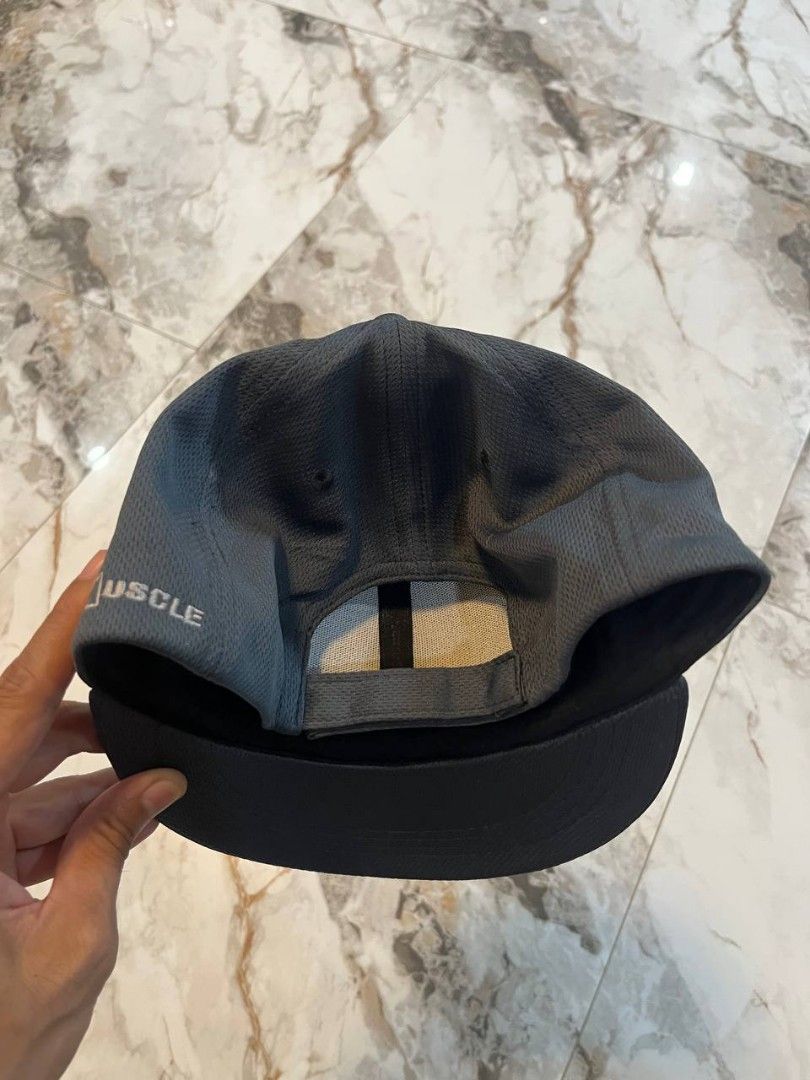 Crazy Muscle Dri-Fit Velcro Cap (Category: Caps & Hats) located in Guagua. Submitted by copthacap_ (Listing ID 1455787616, Image 2). Description: condition: lightly used issue: none color may vary due to lighting mop: gcash shipping: J&T loc: guagua, pampanga (open for meet ups).