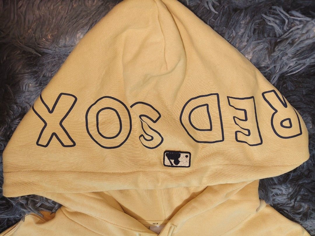 Cream /Beige Boston MLB Hoodie (Category: Coats, Jackets and Outerwear) located in Quezon City. Submitted by str4ngeeeer (Listing ID 1455806681, Image 3). Description: MLB Hoodie🔥 100% Legit MLB Complete tags Size: XL on tag Color: Cream / Beige Color rate : 10/10 Good as new condition Clean embroidery/details No issue no major flaws, very well-kept Selling Price: ₱1,500.