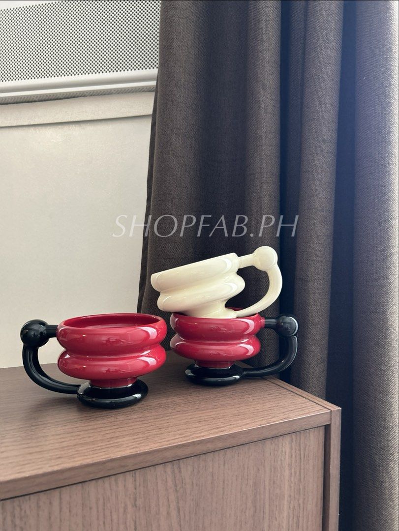 Cute Ceramic Mugs BUNDLE (Category: Coffee & Tea Tableware) located in Quezon City. Submitted by shopfab.ph (Listing ID 1455697002, Image 3). Description: We’re having a BUNDLE SALE! Get any 3 for ₱350 or any 5 for ₱500 ✨ Paubos sale before we open the next batch 📦 .
