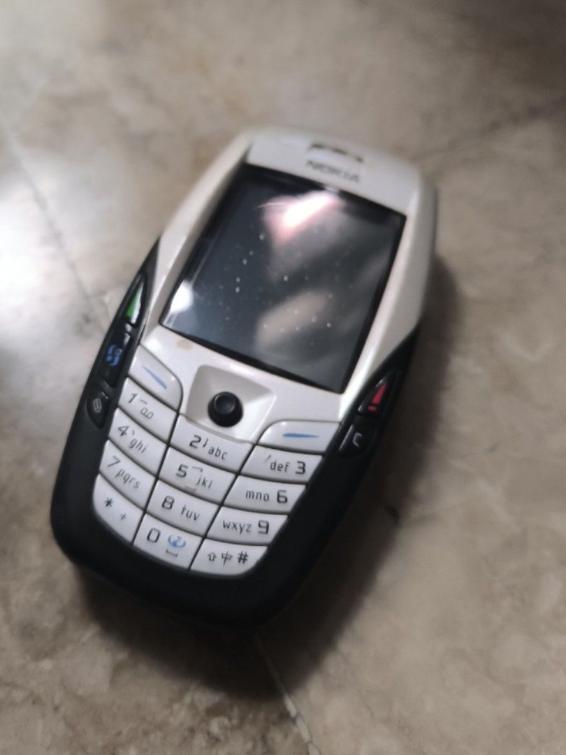 Defective NOKIA 6600 (Category: Early Generation Mobile Phones) located in Quezon City. Submitted by braytworld (Listing ID 1455695641, Image 1). Description: for parts Original NOKIA 6600 Tested with my cousins battery nastock for a decade it just light up when powered on buy at your own risk unit only no battery 950 for this fix na COLLECTORS PIECE.