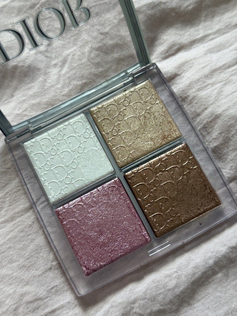 Dior Backstage Glow Face Palette (Category: Makeup) located in Bacoor. Submitted by annmaliksi (Listing ID 1455738117, Image 3). Description: - Authentic Dior highlighter palette - Includes 4 versatile shades: white, gold, pink, and bronze - Perfect for achieving a luminous, glowing makeup look - Compact and travel-friendly design - Elegant embossed Dior logo on each shade Original money back if proven fake .