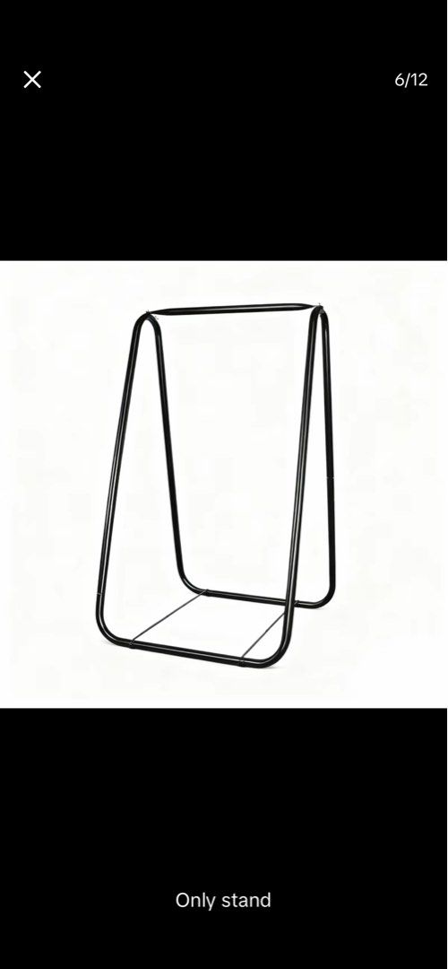 Duyan Stand/ Carbon Steel Stand (Category: Cots & Cribs) located in Manila. Submitted by kayceedlrs (Listing ID 1455704564, Image 1). Description: Duyan stand Bought it last June 17 Bought it for 836pesos Selling it for 500pesos only May parts lang na may paint lang na natanggal. Di na napicturean actual pic kasi naka disassemble na..