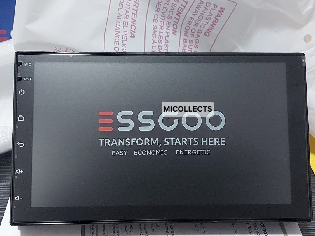 ESSGOO CarPlay (Category: Audio, Video, Alarm and other Electronic Accessories) located in Manila. Submitted by micollects (Listing ID 1433510042, Image 2). Description: ESSGOO New 2 • brand new (never used) • 7" / seven inches, 4+64gb + AHD Camera • complete w/ manual and box (head unit, power cable, GPS antenna, RCA wire harness, camera input, 2x USB cable, ISO power cable, and fixed bracket & screws) • 4.5k (slightly nego) Selling this because