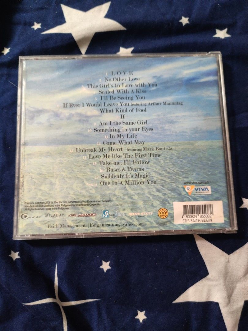 Faith Signed CD (Category: CDs & DVDs) located in Paranaque City. Submitted by jnthn.c (Listing ID 1455726427, Image 2). Description: nm to m , signed by Faith.