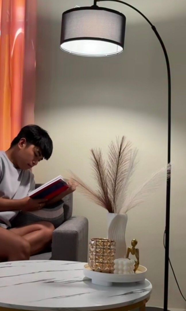 Floor lamp (Category: Lighting) located in Marikina City. Submitted by charisg (Listing ID 1455811516, Image 2). Description: like new floor lamp.