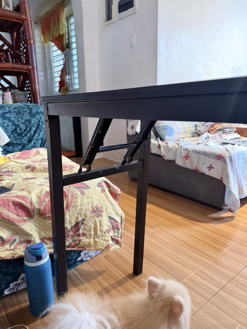 Foldable Study Table (Category: Tables & Sets) located in Imus. Submitted by lenochkalia (Listing ID 1455760330, Image 3). Description: needs a little cleaning lang po, you can message me if you want more pictures.