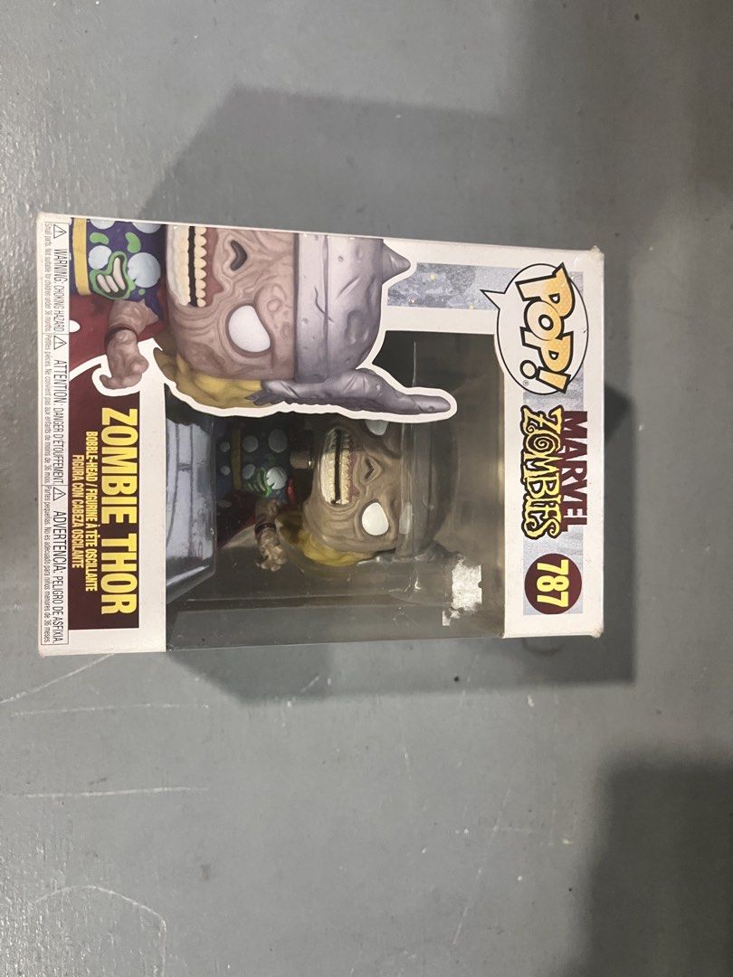 Funko Pop Zombie Thor (Category: Designer & Blind Box Toys) located in Manila. Submitted by ezbricks (Listing ID 1455765044, Image 1). Description: Authentic Slight aging on the box open to trade for lego.