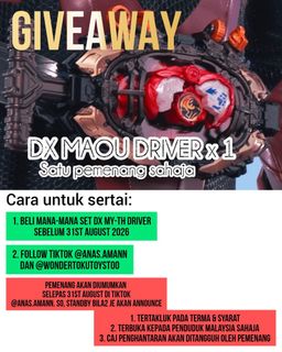 (Category: ) located in . Submitted by wondertokutoys.my (Listing ID 1455810356, Image 1). Description: .
