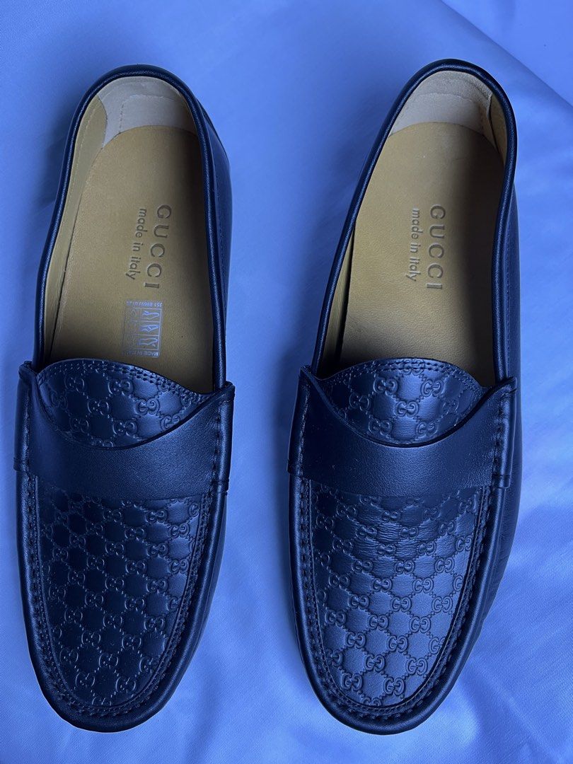 Gucci Black Leather Loafers (Category: Dress Shoes) located in Bulacan. Submitted by stacksonracks_ph (Listing ID 1455702131, Image 2). Description: Gucci Black Leather Loafers Brand New without box No visible flaws What you see is what you get.