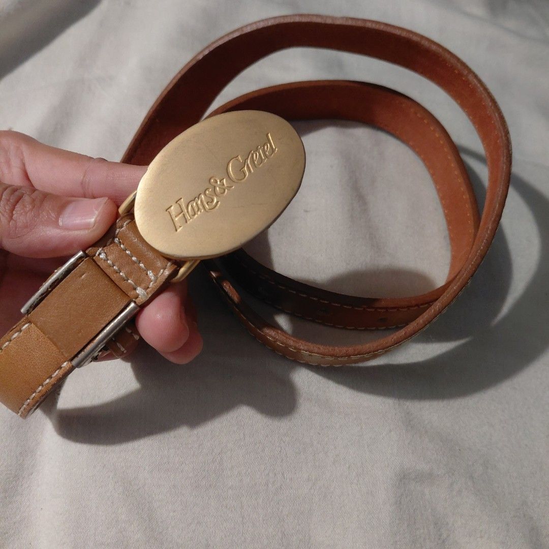 HANS&GRETEL BELT (Category: Belts) located in Manila. Submitted by pandinity (Listing ID 1455815760, Image 1). Description: Japan source 33inches waist.